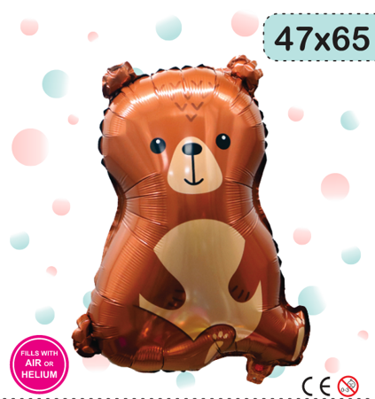 Foil Balloon "Bear" (47cm*65cm)