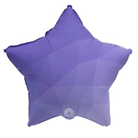 Foil balloon Star, Purple Gradient 18" (45cm.)