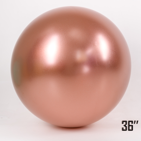 Balon Gigant 36" CHROME, Różowe złoto  (1 szt.)